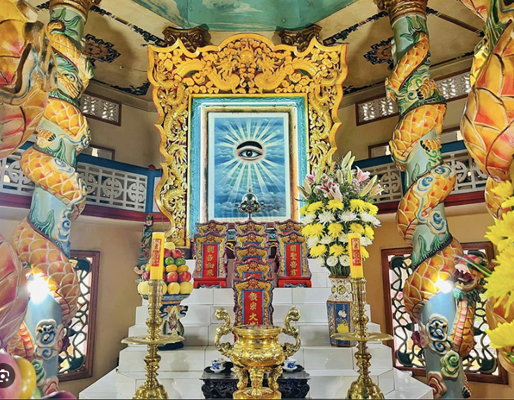 bàn thờ đài âm dương