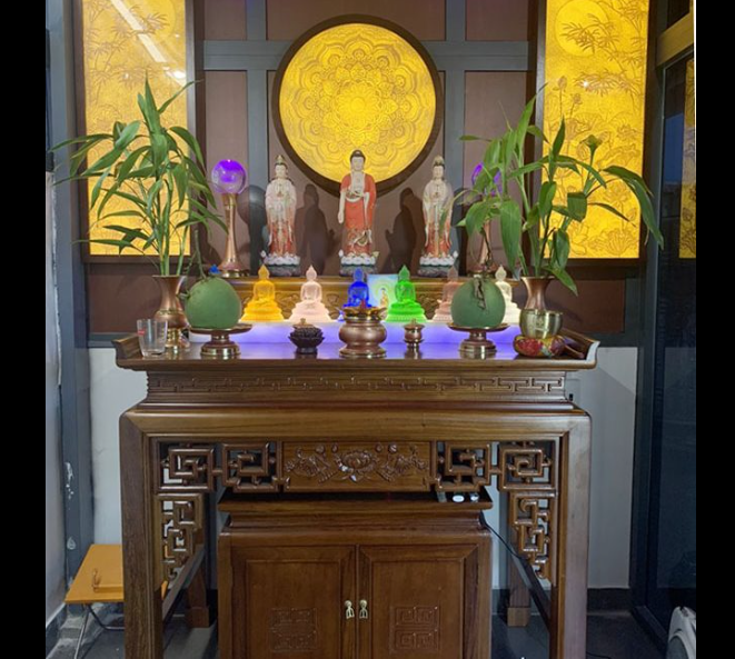 bàn thờ Thờ Phật