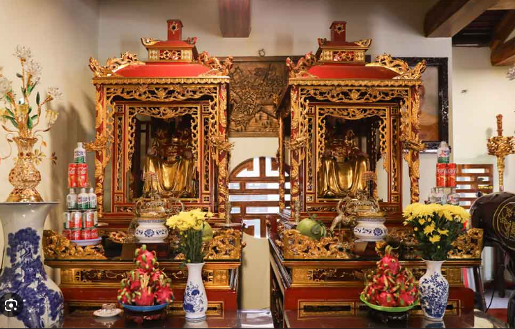 bàn thờ Trần Hưng Đạo